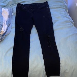 RTA black skinny jeans